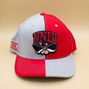 Starter UNLV Rebels Colorblock Snapback Cap Men's Size OSFM